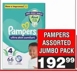Advance Cash n Carry PAMPERS ASSORTED JUMBO PACK offer