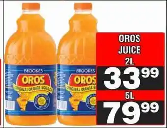 Advance Cash n Carry OROS JUICE 2L offer