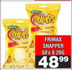 Advance Cash n Carry FRIMAX SNAPPER 50's X 20G offer