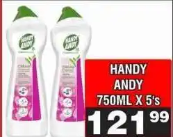 Advance Cash n Carry HANDY ANDY 750ML X 5's offer
