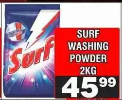 Advance Cash n Carry SURF, Washing Powder 2kg offer