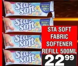Advance Cash n Carry Sta-Soft Fabric Softener Refill 500ml offer