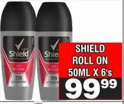 Advance Cash n Carry SHIELD ROLL ON 50ML X 6's offer