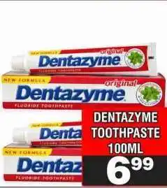 Advance Cash n Carry Dentazyme Toothpaste 100ml offer