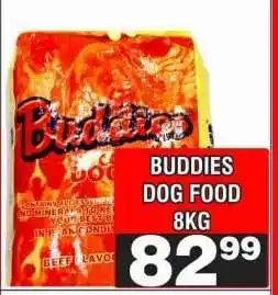 Advance Cash n Carry BUDDIES DOG FOOD 8KG offer