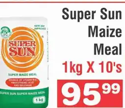 Advance Cash n Carry SUPER SUN Maize Meal offer