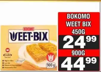Advance Cash n Carry Bokomo Weet Bix-900g offer