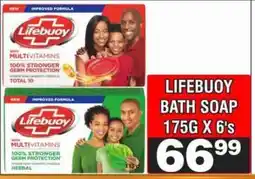 Advance Cash n Carry Lifebuoy Bath Soap 175g x 6's offer