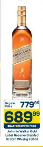 Pick n Pay Johnnie Walker Gold Label Reserve Blended Scotch Whisky 750ml offer