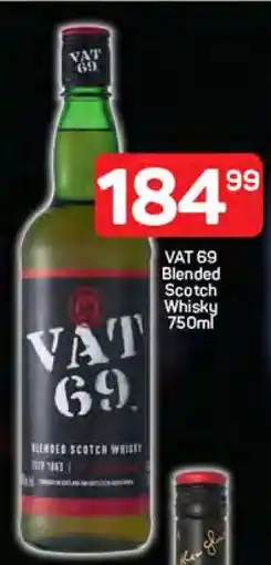 Pick n Pay VAT 69 BLENDED SCOTCH WHISKY 750ml offer