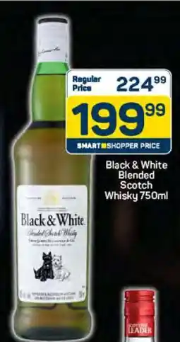 Pick n Pay BLACK & WHITE BLENDED SCOTCH WHISKY 750ml offer