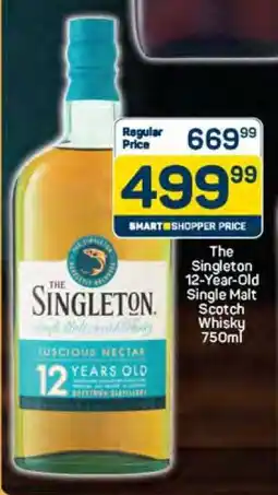 Pick n Pay The Singleton 12 Year Old Single Malt Scotch Whisky 750ml offer