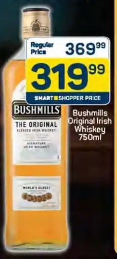 Pick n Pay Bushmills Original Irish Whiskey 750ml offer