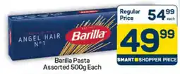 Pick n Pay Barilla Pasta Assorted 500g Each offer