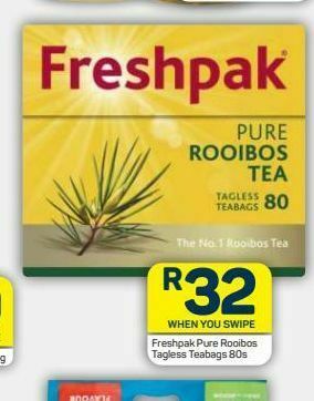 Pick n Pay Hypermarket Freshpak tea offer
