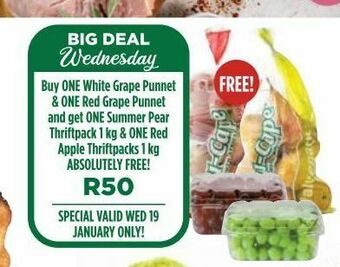 Food Lover's Market Grapes offer