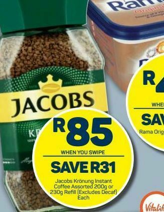 Pick n Pay Hypermarket Jacobs coffee offer