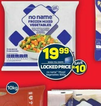 Frozen vegetables