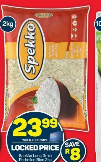 Pick n Pay Hypermarket Spekko rice offer