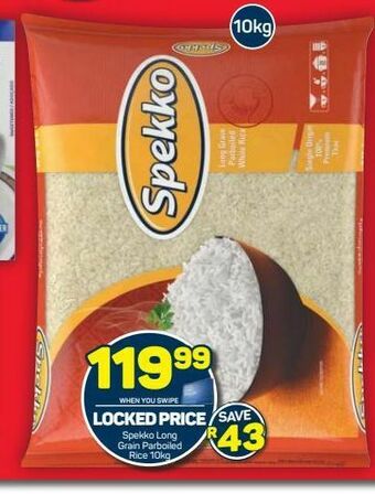 Pick n Pay Hypermarket Spekko rice offer