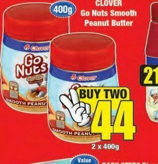 Clover peanut butter 2 offer at Boxer