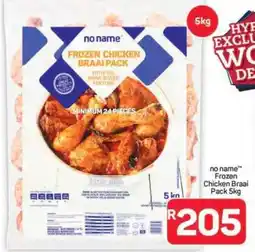 Pick n Pay Hypermarket no name Frozen Chicken Braai Pack 5kg offer