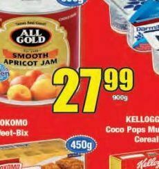 Boxer All gold apricot jam offer