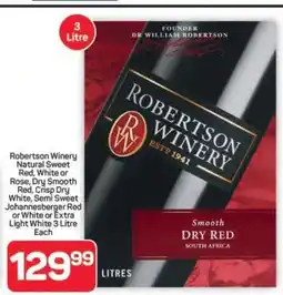 Pick n Pay Hypermarket Robertson Winery 3 Litre offer