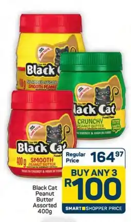 Pick n Pay Hypermarket Black Cat Peanut Butter Assorted 400g offer