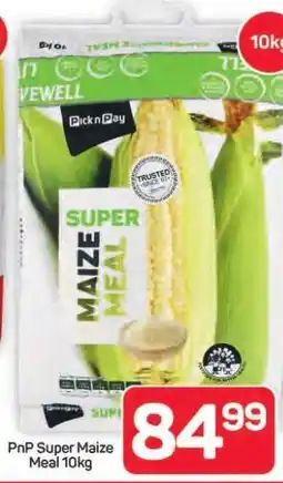 Pick n Pay Hypermarket PnP Super Maize Meal 10kg offer