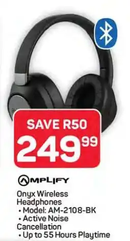 Pick n Pay Hypermarket Onyx Wireless Headphones offer
