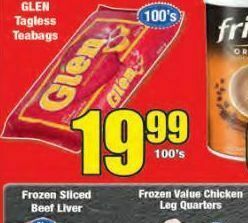 Boxer Glen tea offer