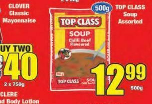 Top class soup
