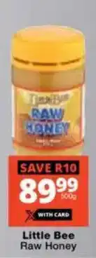 Checkers Little Bee Raw Honey offer
