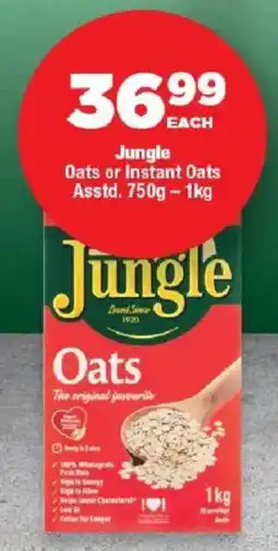 OK Foods Jungle Oats or Instant Oats offer
