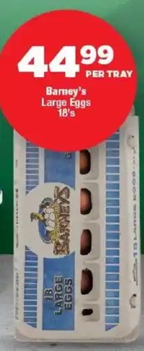 OK Foods Barney's Large Eggs offer