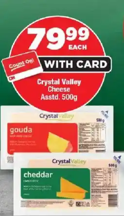 OK Foods Crystal Valley Cheese offer