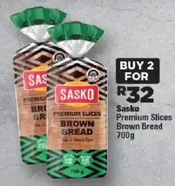 OK Foods Sasko Premium Slices Brown Bread offer