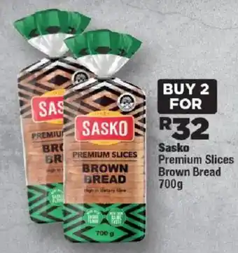 OK Foods Sasko Premium Slices Brown Bread offer