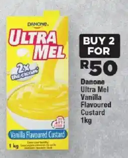 OK Foods Danone Ultra Mel Vanilla Flavoured Custard offer