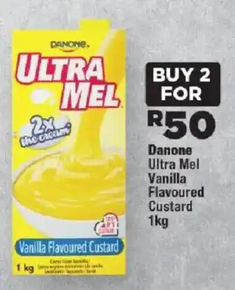 OK Foods Danone Ultra Mel Vanilla Flavoured Custard offer