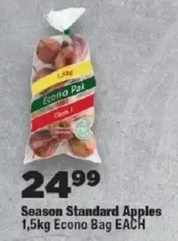 OK Foods Season Standard Apples Econo Bag offer