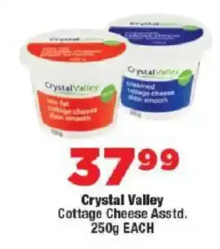 OK Foods Crystal Valley Cottage Cheese offer
