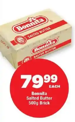 OK Foods Bonnita Salted Butter Brick offer
