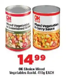 OK Foods OK Choice Mixed Vegetables offer