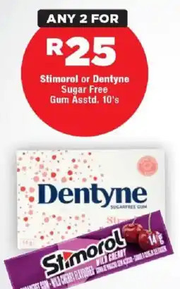 OK Foods Stimorol or Dentyne Sugar Free Gum offer