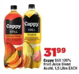 OK Foods Cappy Still 100% Fruit Juice Blend offer