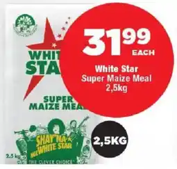 OK Foods White Star Super Maize Meal offer