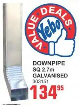 Cashbuild Downpipe offer