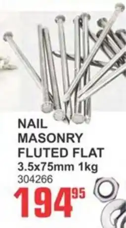 Cashbuild Nail masonry fluted flat offer